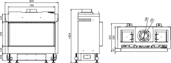 Defro Home Vital 37 S C - gaz propan - obrazek 4